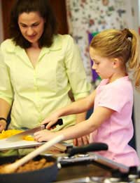 Getting Kids Cooking Start Young